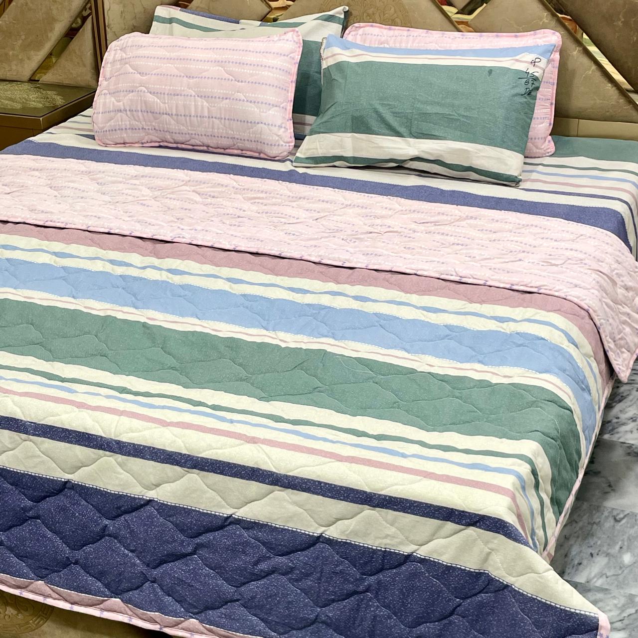 6 PCs Cotton Quilted Comforter Set CS.02