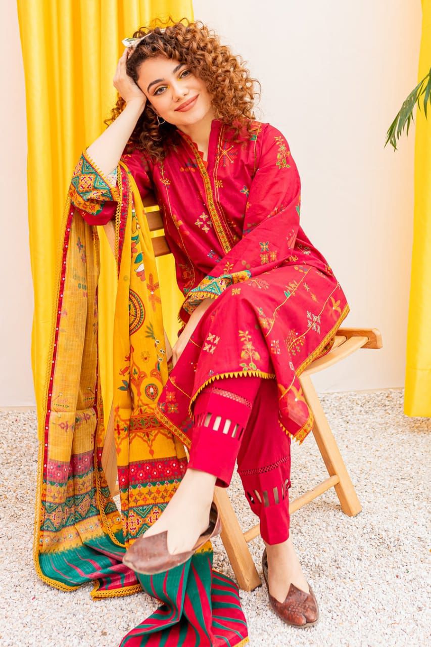BATIK 3pc Summer Casual Collection Code:1008