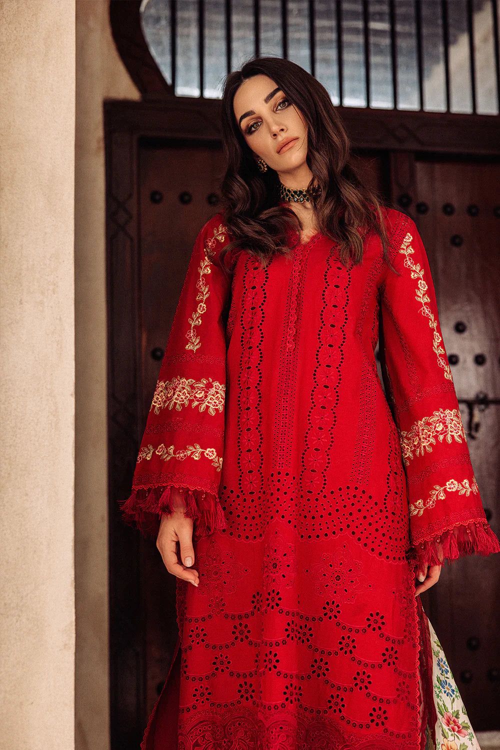 SAIRA RIZWAN LUXARY PERT 3pc Summer Casual Collection Code:1006