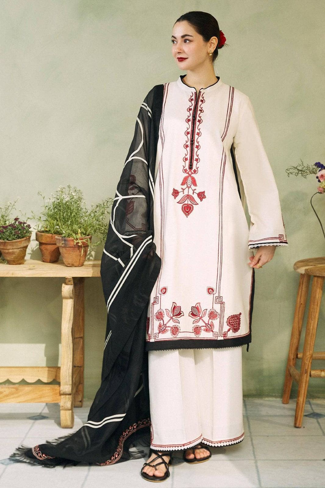 ZARA SHAHJHAN 3pc Summer Casual Collection Code:FF003