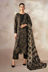 Digital Printed 3PC Suit with Digital Printed Duppata