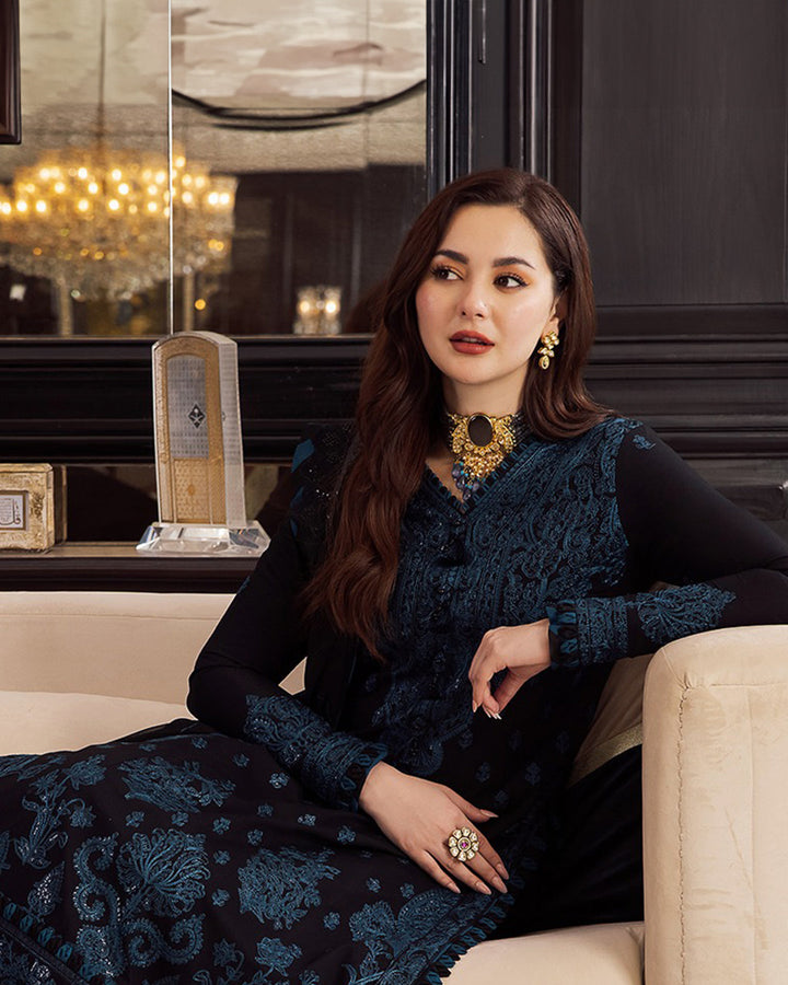 3PC Unstitched Embroidered SK - 0145 Top Trending
