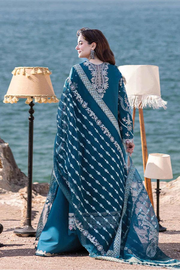 LUXURY LAWN EMBROIDERED 3- PC UNSTITCHED DS-14