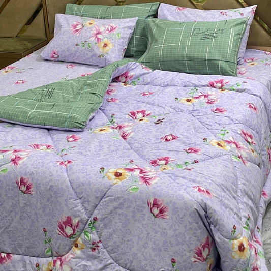 Pure Cotton 6pc Razai Set Winter Collection