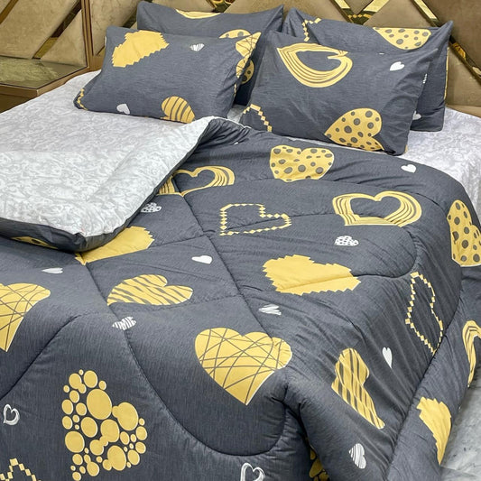 Pure Cotton 6pc Razai Set Winter Collection