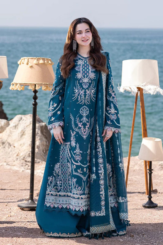 LUXURY LAWN EMBROIDERED 3- PC UNSTITCHED DS-14